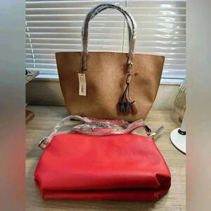 Carpisa Medium Sur Tote set NWT